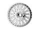 Fittipaldi Offroad FA08 Mirror Coat 8-Lug Wheel; 22x12; -44mm Offset (11-14 Sierra 2500 HD)