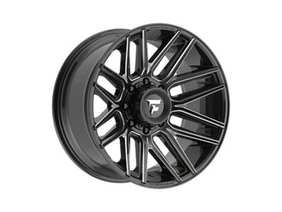 Fittipaldi Offroad FA14 Gloss Black Milled 8-Lug Wheel; 20x10; -19mm Offset (11-14 Sierra 2500 HD)