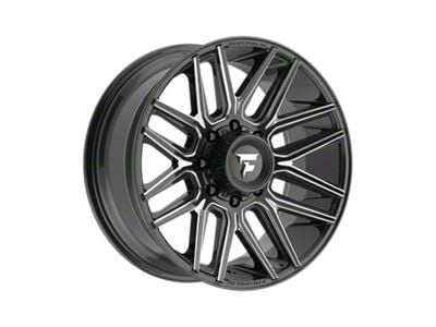 Fittipaldi Offroad FA14 Gloss Black Milled 8-Lug Wheel; 20x9; 18mm Offset (11-14 Sierra 2500 HD)