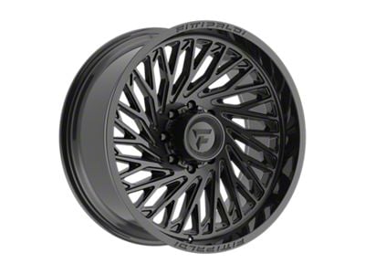 Fittipaldi Offroad FA15 Gloss Black 8-Lug Wheel; 22x10; -19mm Offset (11-14 Sierra 2500 HD)