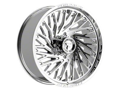 Fittipaldi Offroad FA15 Mirror Coat 8-Lug Wheel; 24x10; 0mm Offset (11-14 Sierra 2500 HD)