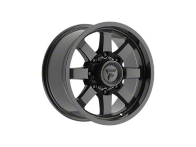 Fittipaldi Offroad FA16 Gloss Black 8-Lug Wheel; 18x9; 12mm Offset (11-14 Sierra 2500 HD)