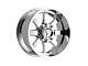 Fittipaldi Offroad FA16 Mirror Coat 8-Lug Wheel; 20x10; -25mm Offset (11-14 Sierra 2500 HD)