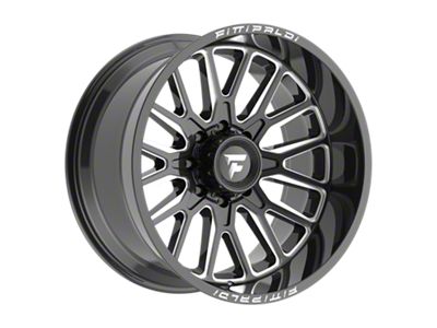 Fittipaldi Offroad FA18 Gloss Black Milled 8-Lug Wheel; 22x12; -44mm Offset (11-14 Sierra 2500 HD)