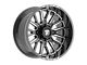 Fittipaldi Offroad FA18 Gloss Black Milled 8-Lug Wheel; 22x12; -44mm Offset (11-14 Sierra 2500 HD)