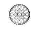 Fittipaldi Offroad FA18 Mirror Coat 8-Lug Wheel; 20x12; -44mm Offset (11-14 Sierra 2500 HD)