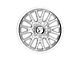 Fittipaldi Offroad FA18 Mirror Coat 8-Lug Wheel; 20x9; 18mm Offset (11-14 Sierra 2500 HD)