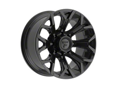 Fittipaldi Offroad FA21 Gloss Black 8-Lug Wheel; 20x10; -19mm Offset (11-14 Sierra 2500 HD)