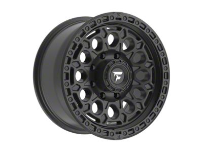 Fittipaldi Offroad FT101 Satin Black 8-Lug Wheel; 18x9; 18mm Offset (11-14 Sierra 2500 HD)