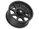 Fittipaldi Offroad FT104 Satin Black 8-Lug Wheel; 20x9; 18mm Offset (11-14 Sierra 2500 HD)