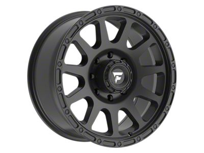 Fittipaldi Offroad FT105 Satin Black 8-Lug Wheel; 20x9; 18mm Offset (11-14 Sierra 2500 HD)