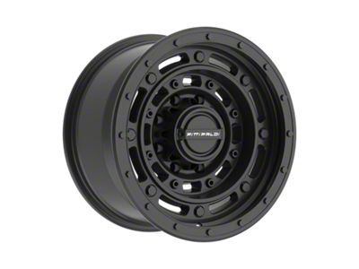 Fittipaldi Offroad FT107 Satin Black 8-Lug Wheel; 17x9; -12mm Offset (11-14 Sierra 2500 HD)