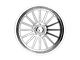 Fittipaldi Offroad FTF504 Polished 8-Lug Wheel; 26x14; -76mm Offset (11-14 Sierra 2500 HD)