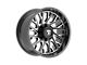 Fittipaldi Offroad FA08 Gloss Black Milled 8-Lug Wheel; 20x10; -19mm Offset (11-14 Sierra 3500 HD SRW)