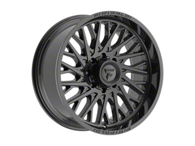 Fittipaldi Offroad FA08 Gloss Black 8-Lug Wheel; 22x10; -19mm Offset (11-14 Sierra 3500 HD SRW)