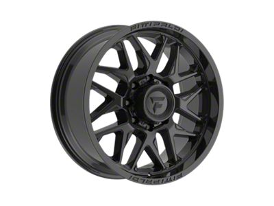 Fittipaldi Offroad FA19 Gloss Black 8-Lug Wheel; 20x9; 18mm Offset (11-14 Sierra 3500 HD SRW)