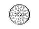 Fittipaldi Offroad FA19 Mirror Coat 8-Lug Wheel; 20x10; -19mm Offset (11-14 Sierra 3500 HD SRW)