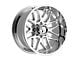 Fittipaldi Offroad FA19 Mirror Coat 8-Lug Wheel; 22x12; -44mm Offset (11-14 Sierra 3500 HD SRW)