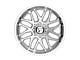 Fittipaldi Offroad FA19 Mirror Coat 8-Lug Wheel; 22x12; -44mm Offset (11-14 Sierra 3500 HD SRW)