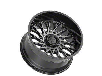Fittipaldi Offroad FA08 Gloss Black Machined with Dark Tint 6-Lug Wheel; 22x12; -44mm Offset (07-13 Silverado 1500)