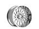 Fittipaldi Offroad FA08 Mirror Coat 6-Lug Wheel; 22x12; -44mm Offset (07-13 Silverado 1500)