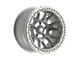 Fittipaldi Offroad FB151 Machined Silver 6-Lug Wheel; 17x9; -38mm Offset (07-13 Silverado 1500)