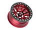 Fittipaldi Offroad FB151 Metallic Red with Red Tint 6-Lug Wheel; 17x9; -38mm Offset (07-13 Silverado 1500)