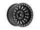 Fittipaldi Offroad FB152 Satin Black 6-Lug Wheel; 17x9; -38mm Offset (07-13 Silverado 1500)