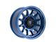Fittipaldi Offroad FT102 Satin Blue 6-Lug Wheel; 17x8.5; 0mm Offset (07-13 Silverado 1500)