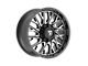 Fittipaldi Offroad FA08 Gloss Black Milled 8-Lug Wheel; 20x9; 18mm Offset (11-14 Silverado 2500 HD)