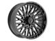 Fittipaldi Offroad FA08 Gloss Black 8-Lug Wheel; 24x10; -19mm Offset (11-14 Silverado 2500 HD)