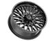 Fittipaldi Offroad FA08 Gloss Black 8-Lug Wheel; 24x10; -19mm Offset (11-14 Silverado 2500 HD)