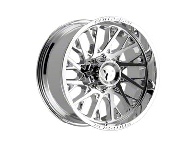 Fittipaldi Offroad FA08 Mirror Coat 8-Lug Wheel; 20x10; -19mm Offset (11-14 Silverado 2500 HD)