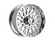 Fittipaldi Offroad FA08 Mirror Coat 8-Lug Wheel; 22x10; -19mm Offset (11-14 Silverado 2500 HD)