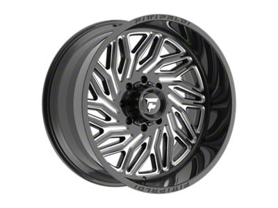 Fittipaldi Offroad FA13 Gloss Black Milled 8-Lug Wheel; 24x12; -44mm Offset (11-14 Silverado 2500 HD)