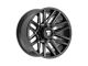 Fittipaldi Offroad FA14 Gloss Black Milled 8-Lug Wheel; 20x10; -19mm Offset (11-14 Silverado 2500 HD)