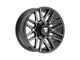 Fittipaldi Offroad FA14 Gloss Black Milled 8-Lug Wheel; 20x9; 18mm Offset (11-14 Silverado 2500 HD)