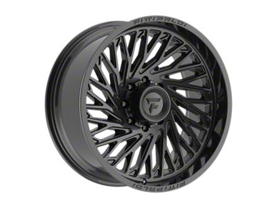 Fittipaldi Offroad FA15 Gloss Black 8-Lug Wheel; 22x10; -19mm Offset (11-14 Silverado 2500 HD)