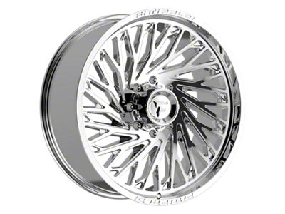 Fittipaldi Offroad FA15 Mirror Coat 8-Lug Wheel; 24x10; 0mm Offset (11-14 Silverado 2500 HD)