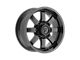 Fittipaldi Offroad FA16 Gloss Black 8-Lug Wheel; 20x9; 12mm Offset (11-14 Silverado 2500 HD)