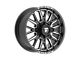 Fittipaldi Offroad FA18 Gloss Black Milled 8-Lug Wheel; 20x9; 18mm Offset (11-14 Silverado 2500 HD)