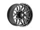 Fittipaldi Offroad FA19 Gloss Black Milled 8-Lug Wheel; 20x10; -19mm Offset (11-14 Silverado 2500 HD)