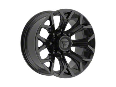 Fittipaldi Offroad FA21 Gloss Black 8-Lug Wheel; 20x10; -19mm Offset (11-14 Silverado 2500 HD)