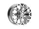 Fittipaldi Offroad FA21 Mirror Coat 8-Lug Wheel; 20x9; 18mm Offset (11-14 Silverado 2500 HD)