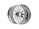 Fittipaldi Offroad FTF502 Polished 8-Lug Wheel; 24x14; -76mm Offset (11-14 Silverado 2500 HD)