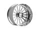 Fittipaldi Offroad FTF504 Polished 8-Lug Wheel; 26x14; -76mm Offset (11-14 Silverado 2500 HD)