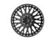 Fittipaldi Offroad FA08 Gloss Black 8-Lug Wheel; 22x12; -44mm Offset (11-14 Silverado 3500 HD SRW)