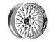 Fittipaldi Offroad FA08 Mirror Coat 8-Lug Wheel; 24x10; -19mm Offset (11-14 Silverado 3500 HD SRW)