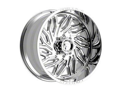 Fittipaldi Offroad FA13 Mirror Coat 8-Lug Wheel; 24x12; -44mm Offset (11-14 Silverado 3500 HD SRW)