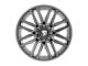 Fittipaldi Offroad FA14 Gloss Black Milled 8-Lug Wheel; 22x10; -19mm Offset (11-14 Silverado 3500 HD SRW)